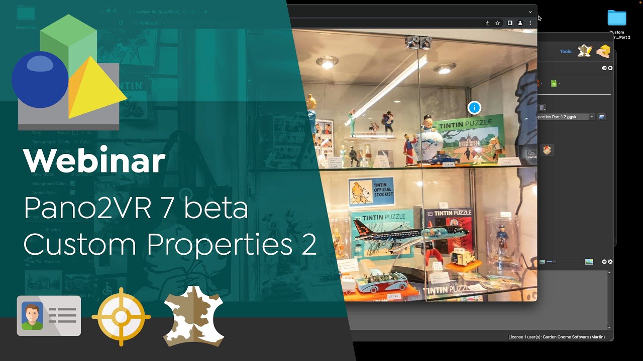 Webinar | Pano2VR 7 beta - Custom Properties Part 2
