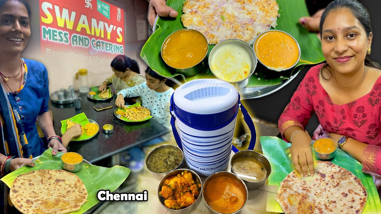 சென்னையின் பல பகுதிகளுக்கு பறக்கும் சுவாமிஸ் சைவ வீட்டு சாப்பாடு | MSF