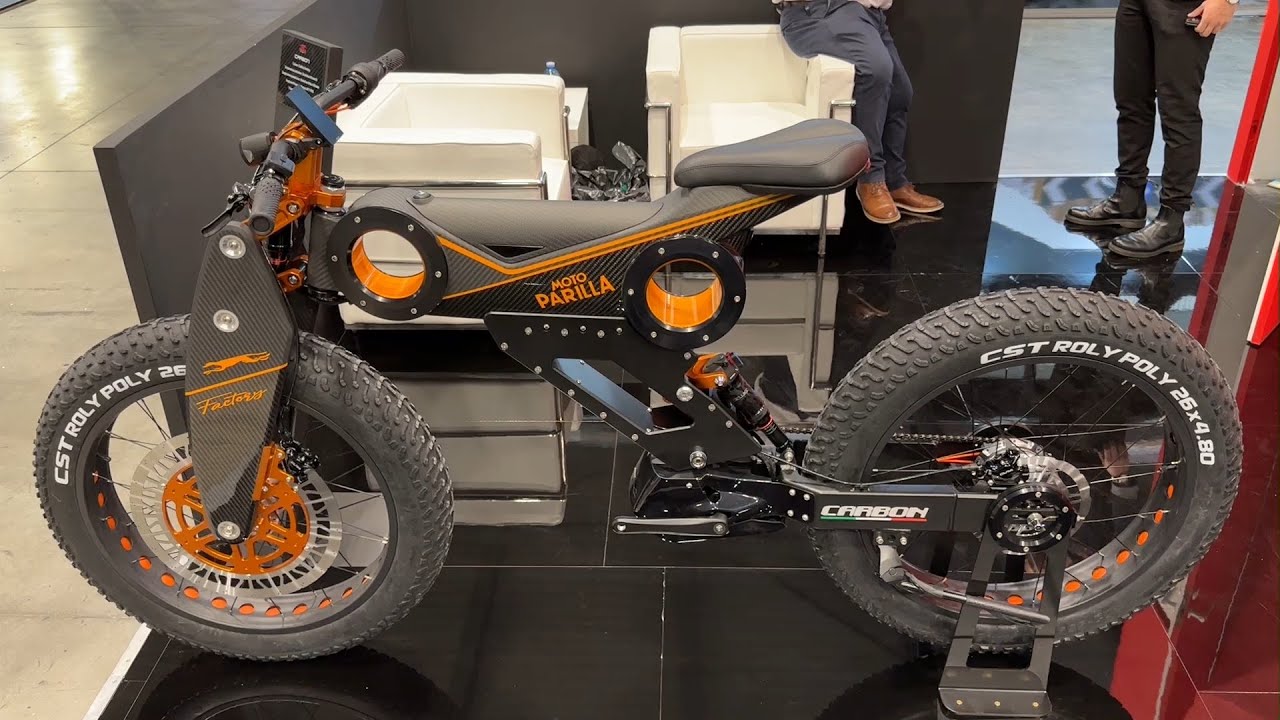 Amazing Bike !!! 2023 Moto Parilla Carbon Bike