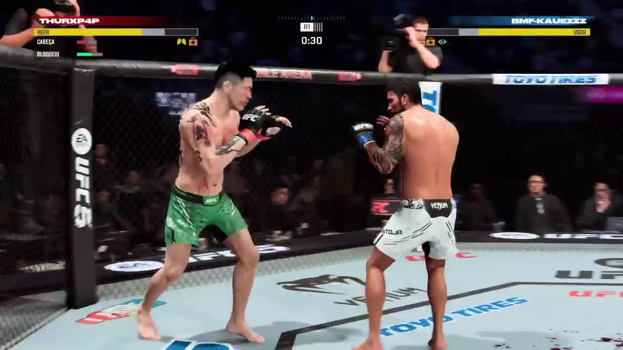 Luta contra o atual top 1 do UFC 5