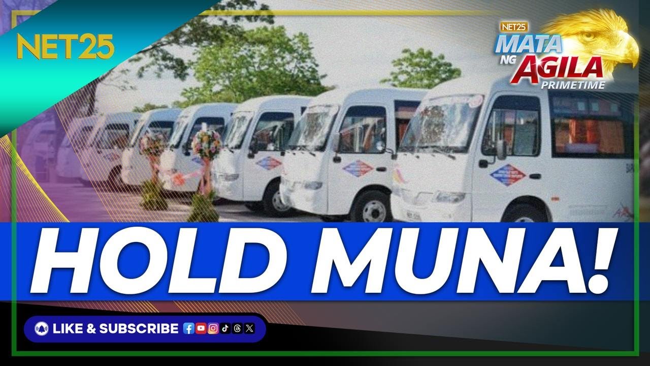 PUV MODERNIZATION, ISASANTABI MUNA!