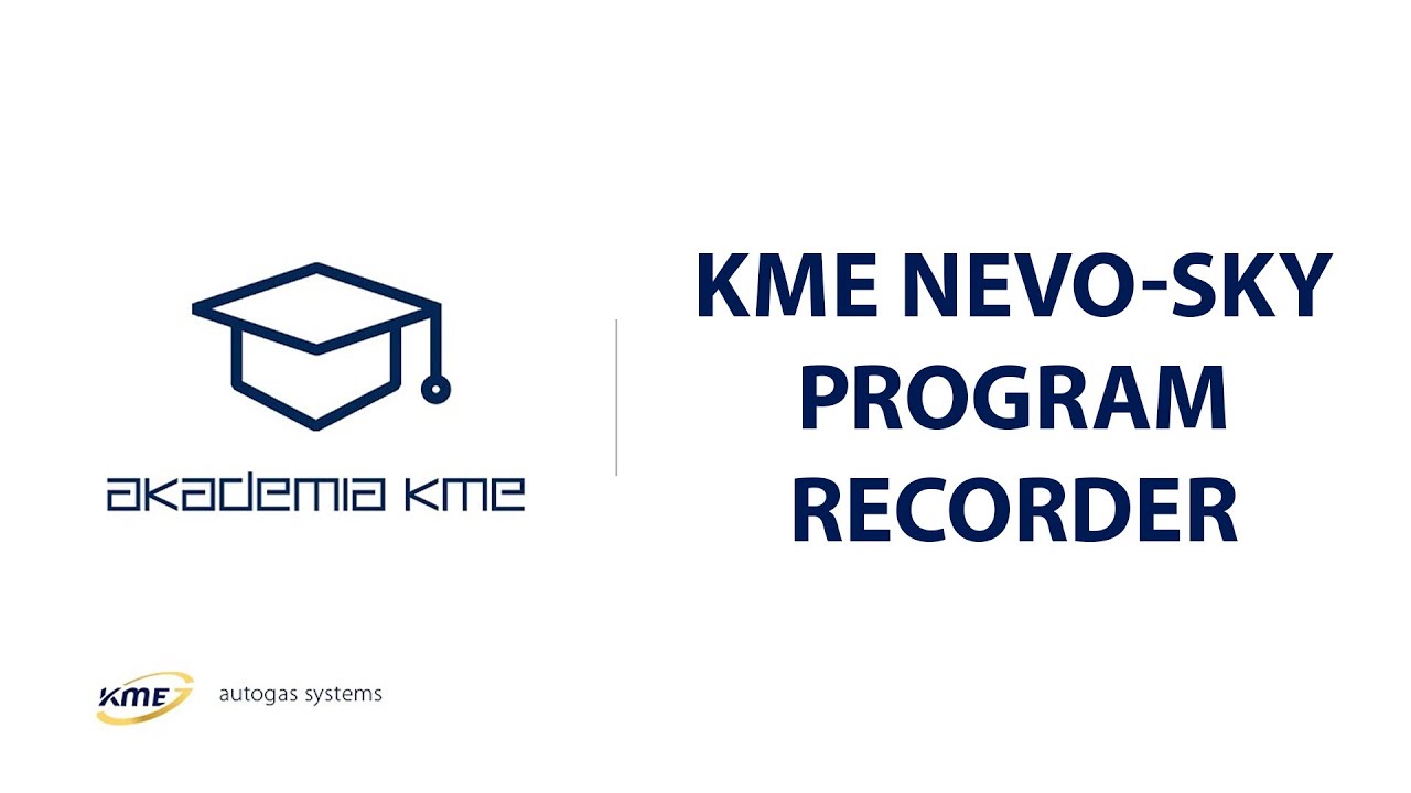 KME NEVO-SKY program recorder
