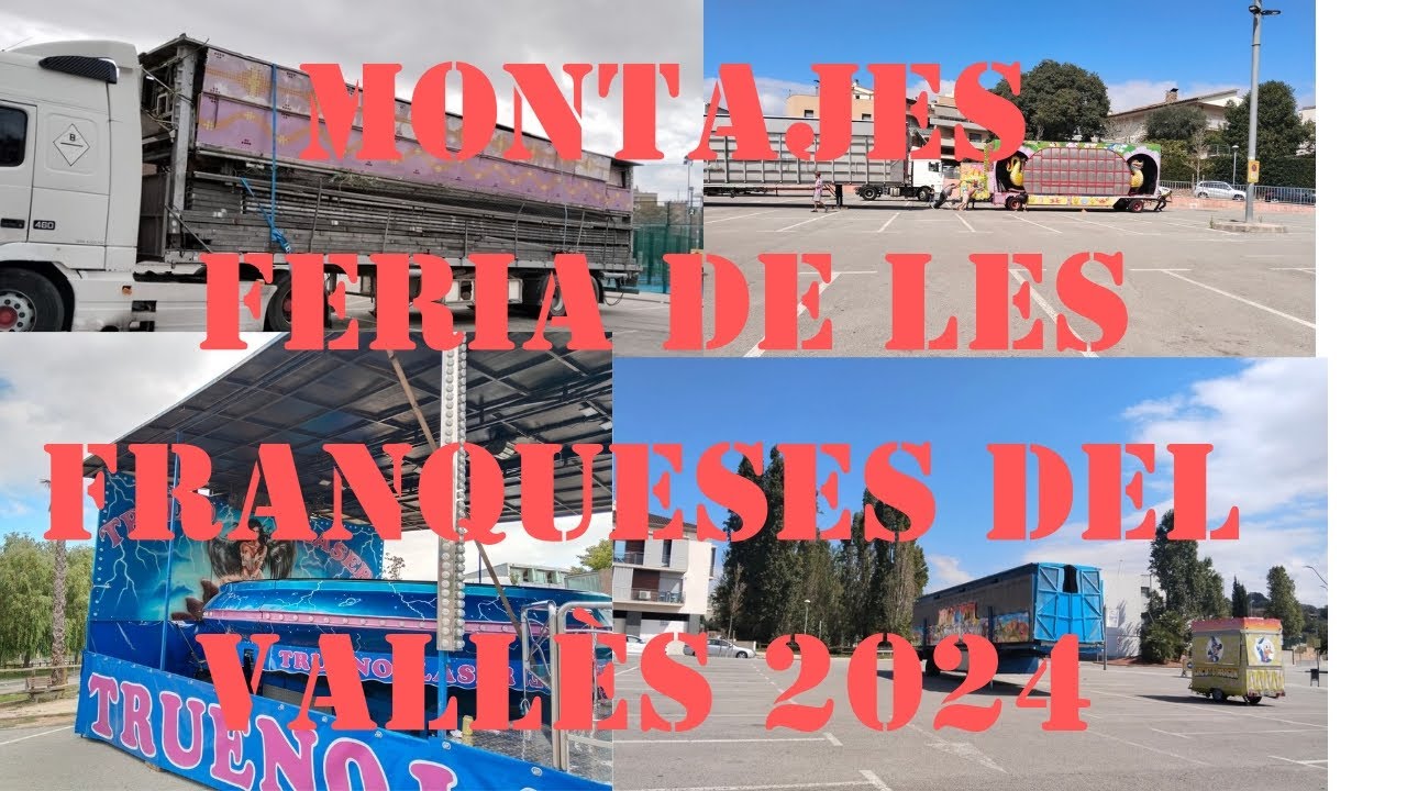 MONTAJES FERIA DE LES FRANQUESES DEL VALLÈS 2024 XTREMEFAIRS