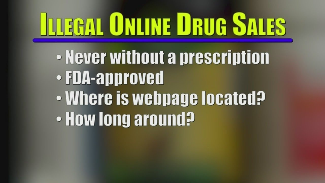 HealthWatch: Dangers of Buying Drugs Online
