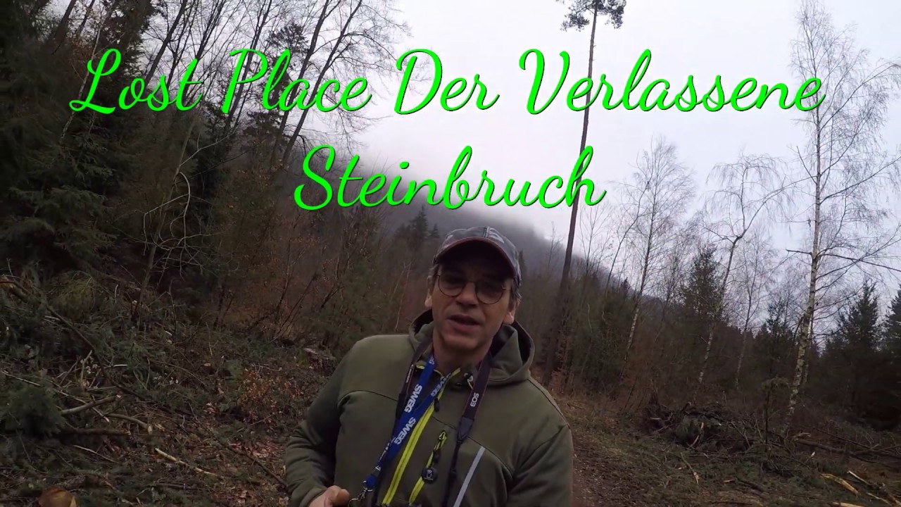 Lost Place ! Der verlassene Steinbruch .