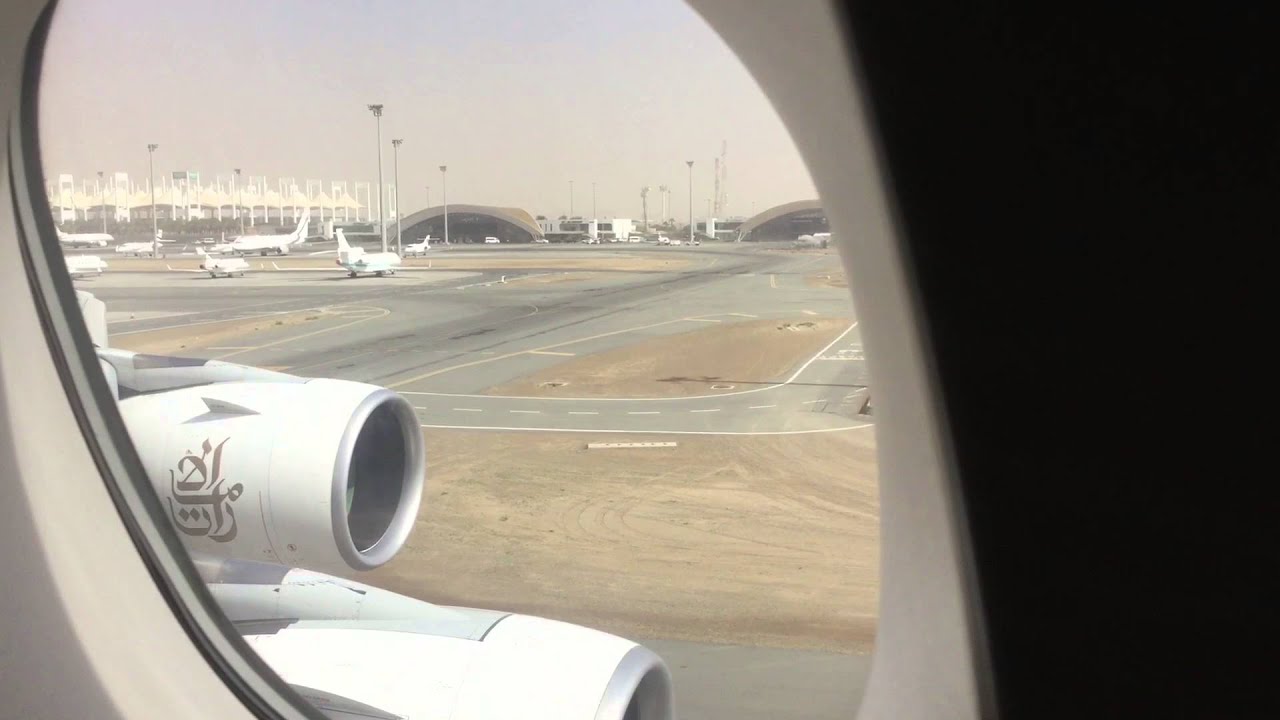 Emirates // A380 TAKE OFF & LANDING // on EK806 (26-12-15)
