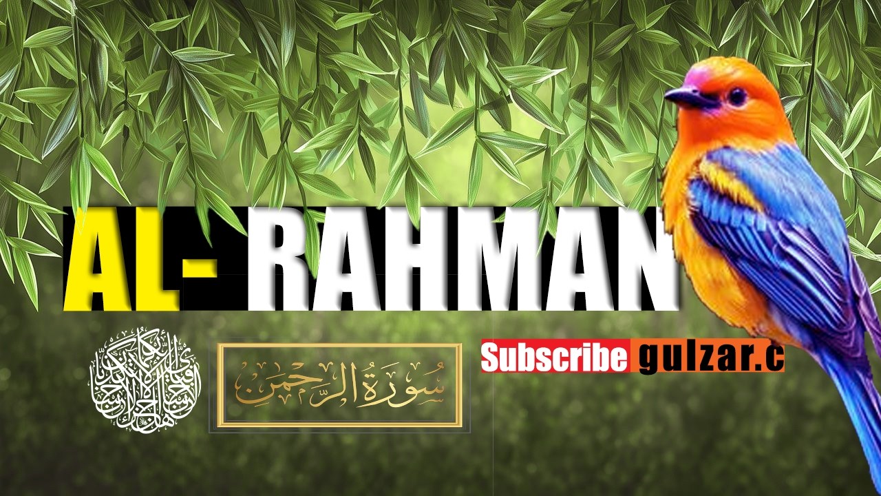 A: Surah Ar Rahman | Beautiful & Heart Soothing Recitation | سورۃ الرحمن