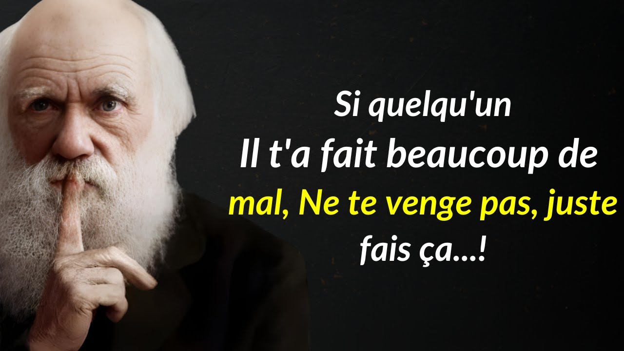 Citations de Charles Darwin en Français | Sagesse et Réflexions