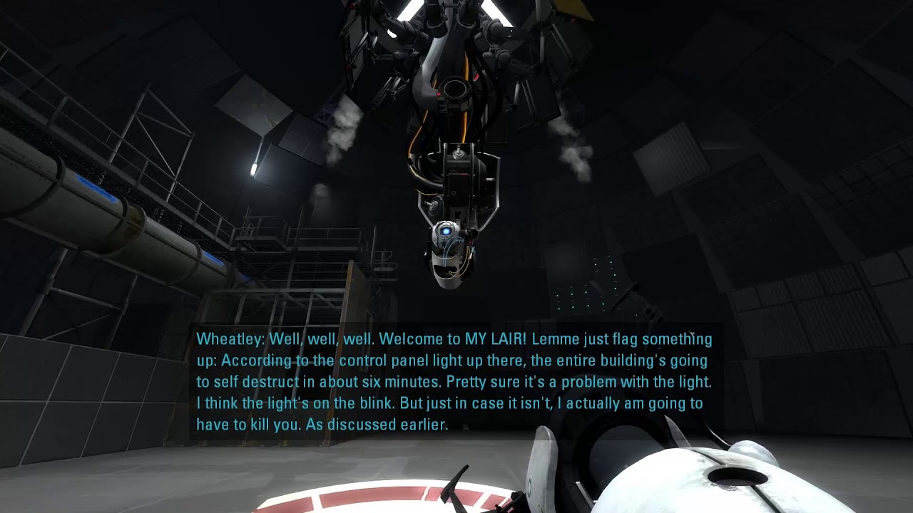 Portal 2 - Chapter 9: The Part Where He Kills You - Full Walkthrough