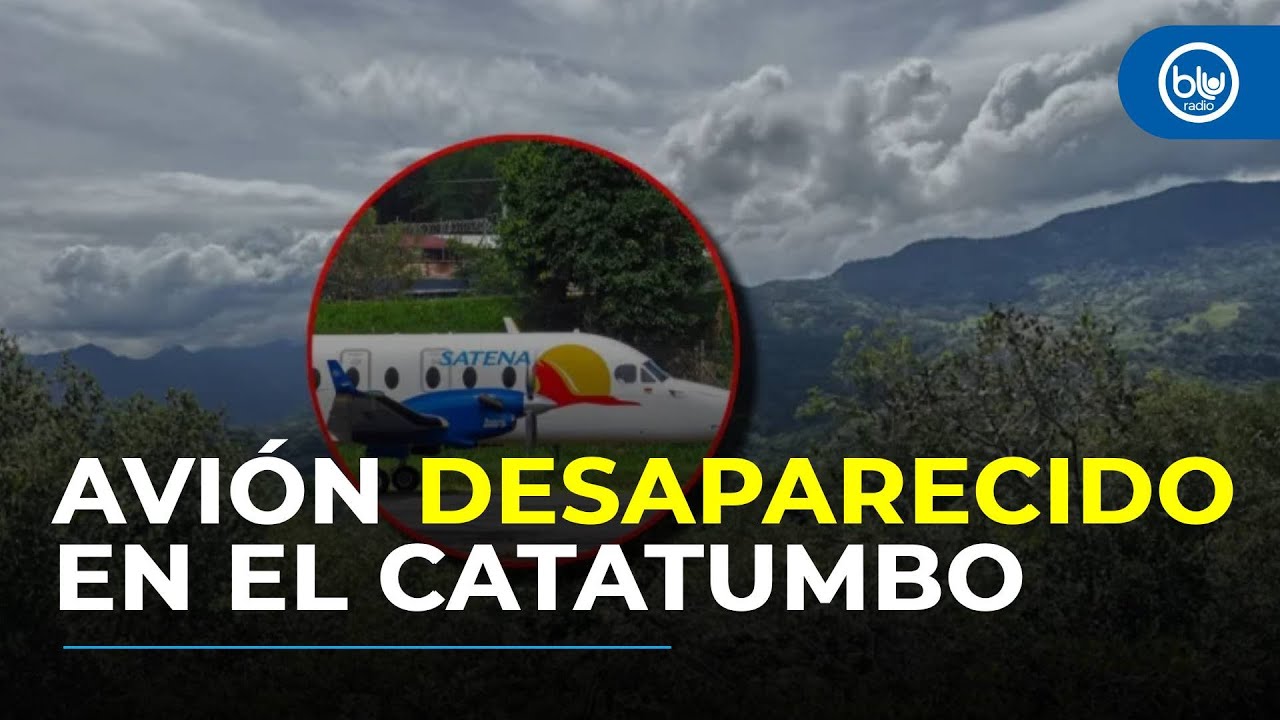 Este es el avión de Satena que desapareció con 15 personas a bordo en Norte de Santander