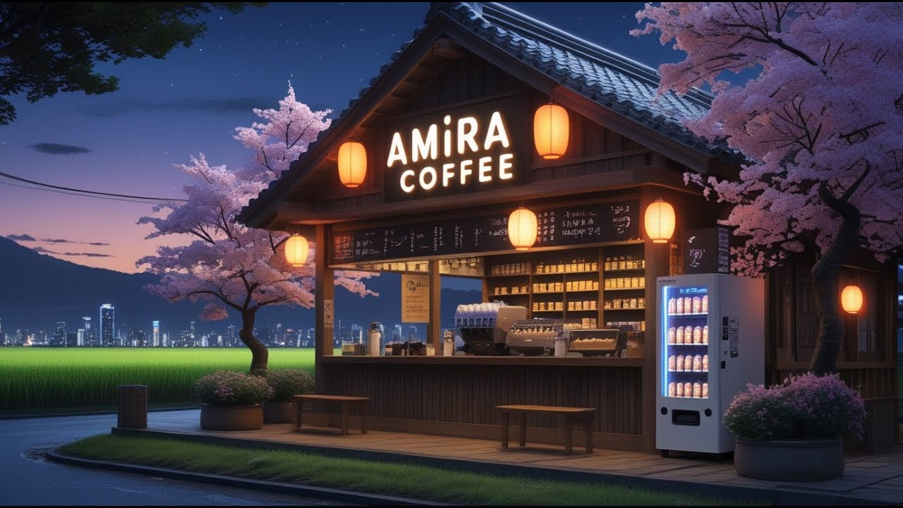 Write, Read, or Work with Lofi Rain 🌧️ Chillhop Beats from a Quiet Retro Coffee Spot