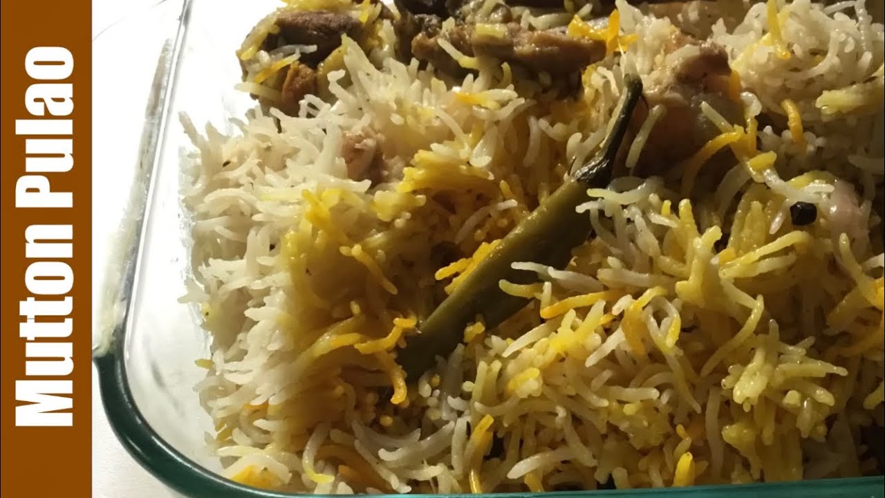 Mutton Pulao- Recipe by Food Velocity