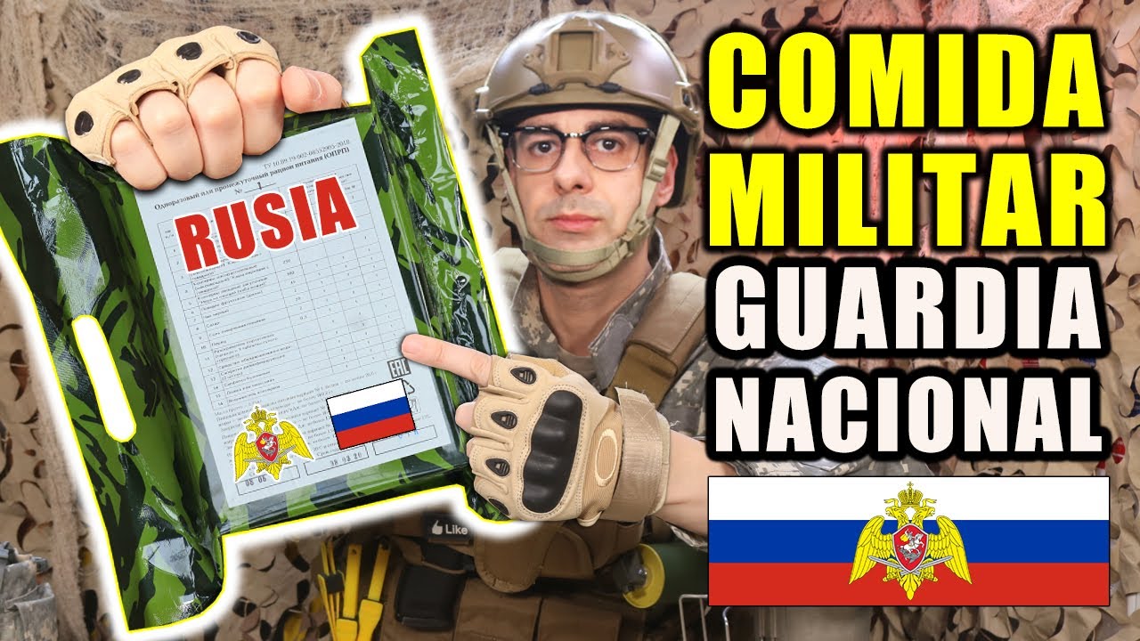 Probando COMIDA MILITAR de GUARDIA NACIONAL de RUSIA | MRE Ración 1 | Curiosidades con Mike