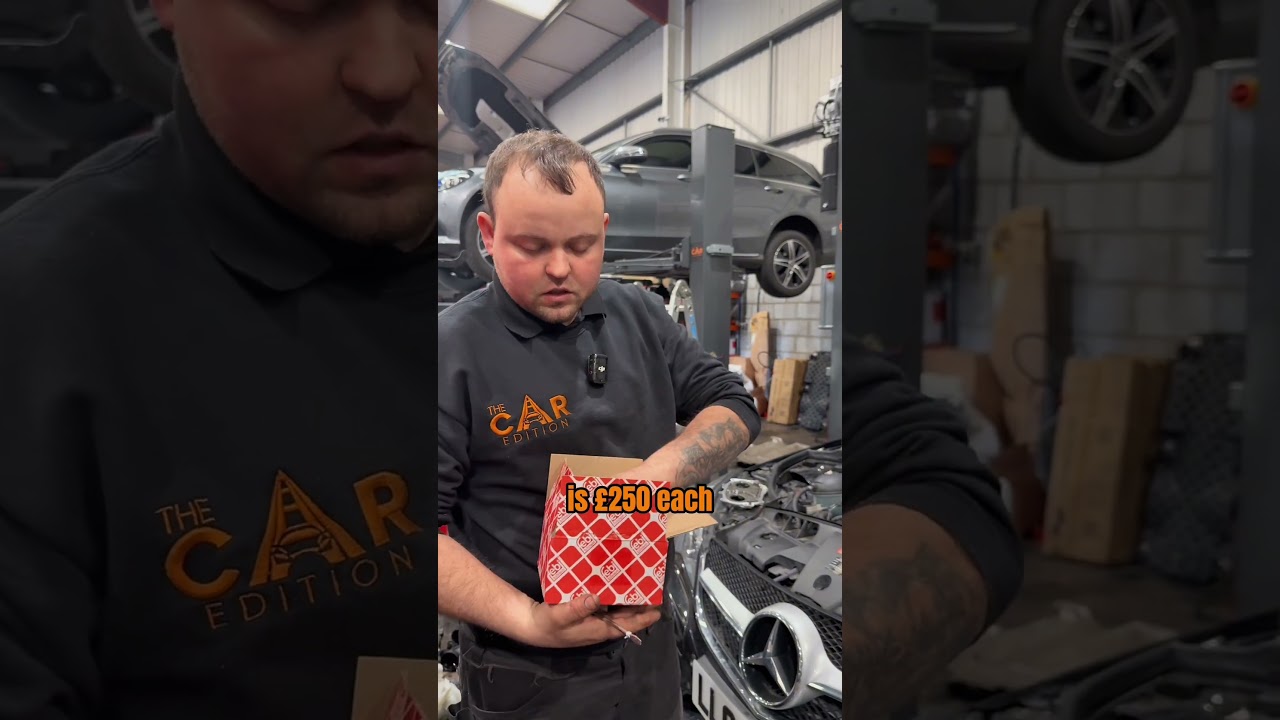 Mercedes E400 czeka na regulator wałka rozrządu 🦾#mercedes #eclass #amg #germancars #mechanic