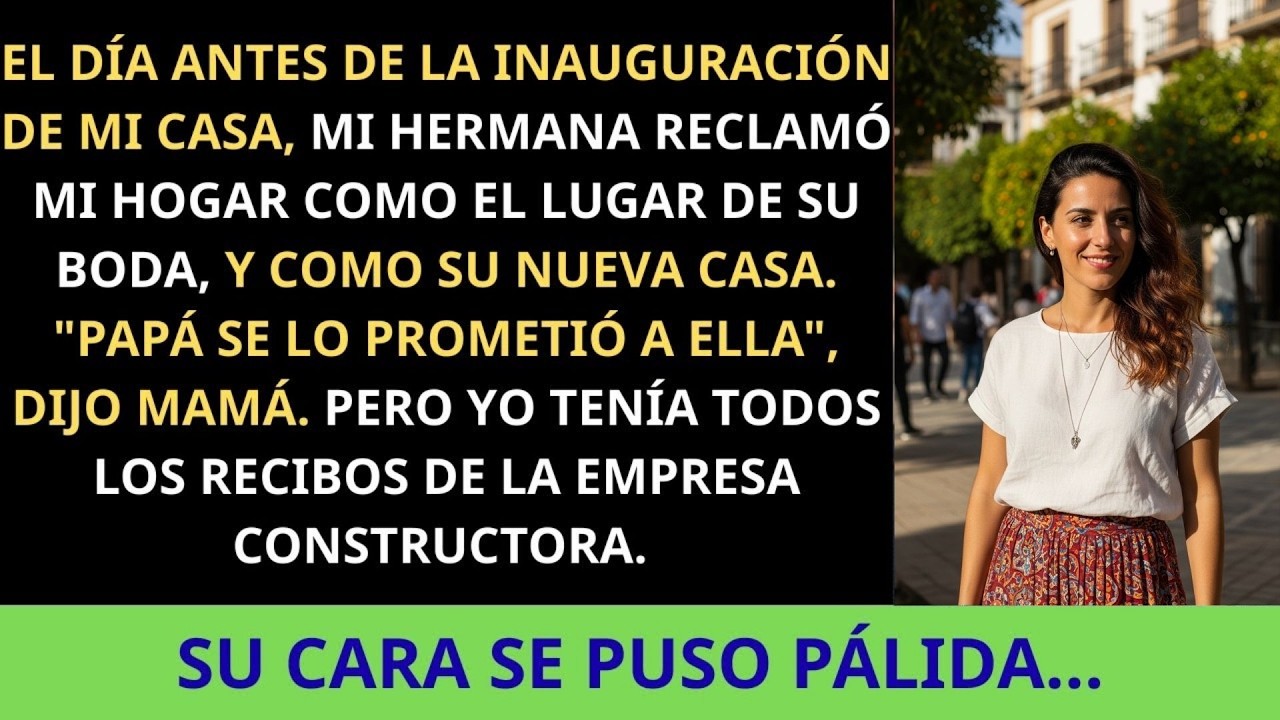 Construí una Villa de Lujo… y Mi Familia Intentó Quitármela para la Boda de Mi Hermana ...🇪🇸