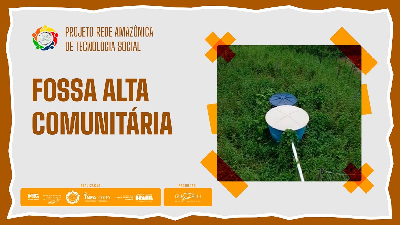 🎦Fossa Alta Comunitária 💦: Saneamento básico de qualidade para o bem-estar das famílias