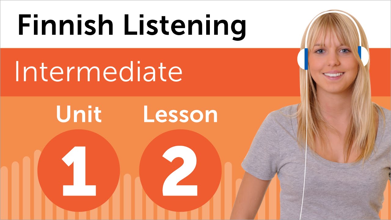 Finnish Listening Practice - Reserving a Room in Finnish