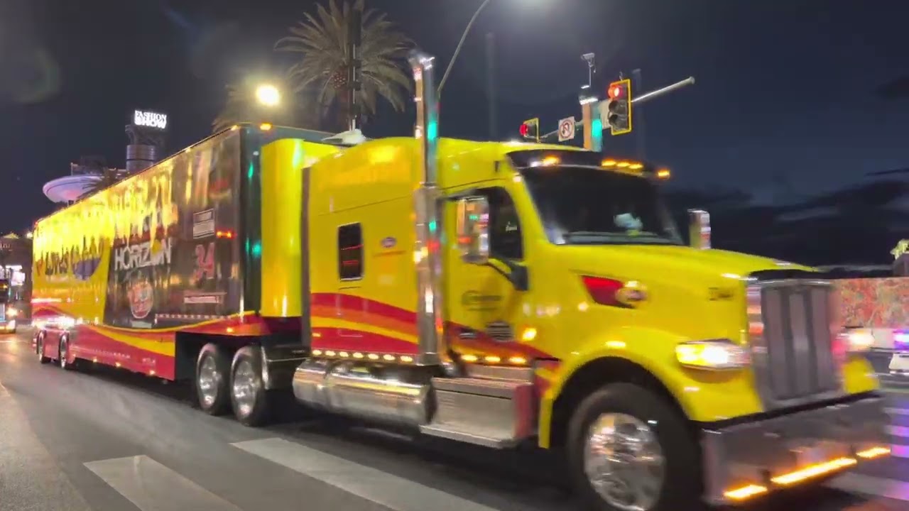 Thunder on the Strip: NASCAR Hauler Parade 2022 in Las Vegas!