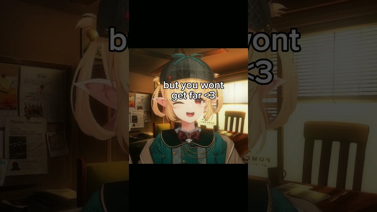 POMU IS COMIN FOR YOU. im gonna miss her :) #nijien #pomurainpuff #vtuber #funny