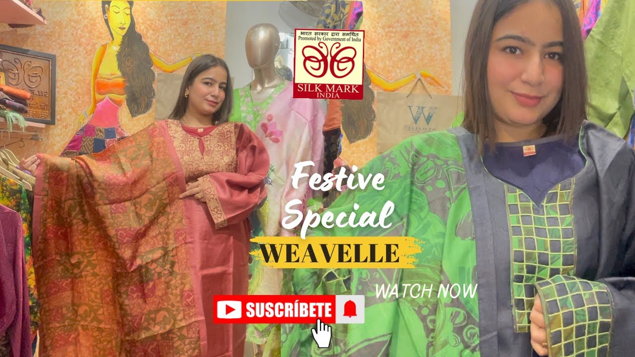 Pure Tussar Silk Salwar Suit | Churidar Material Collection | 100% Silk Mark Certified