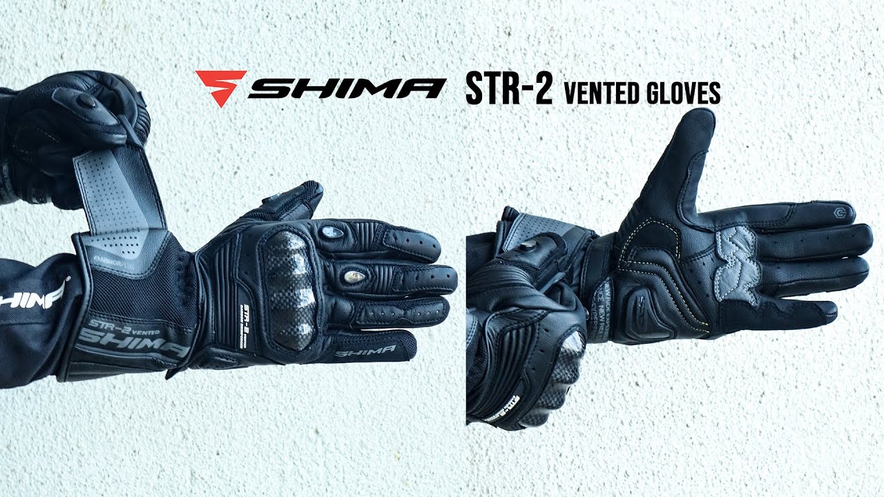 STR2 VENTED GLOVES I Full Gauntlet Riding Gloves I Overview