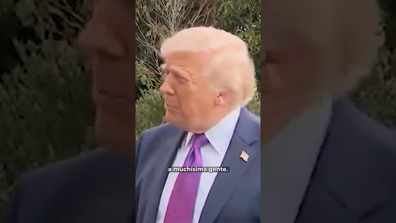 Журналист задает Трампу вопрос о том, что еще можно сделать для прекращения конфликта. #Латиноаме...