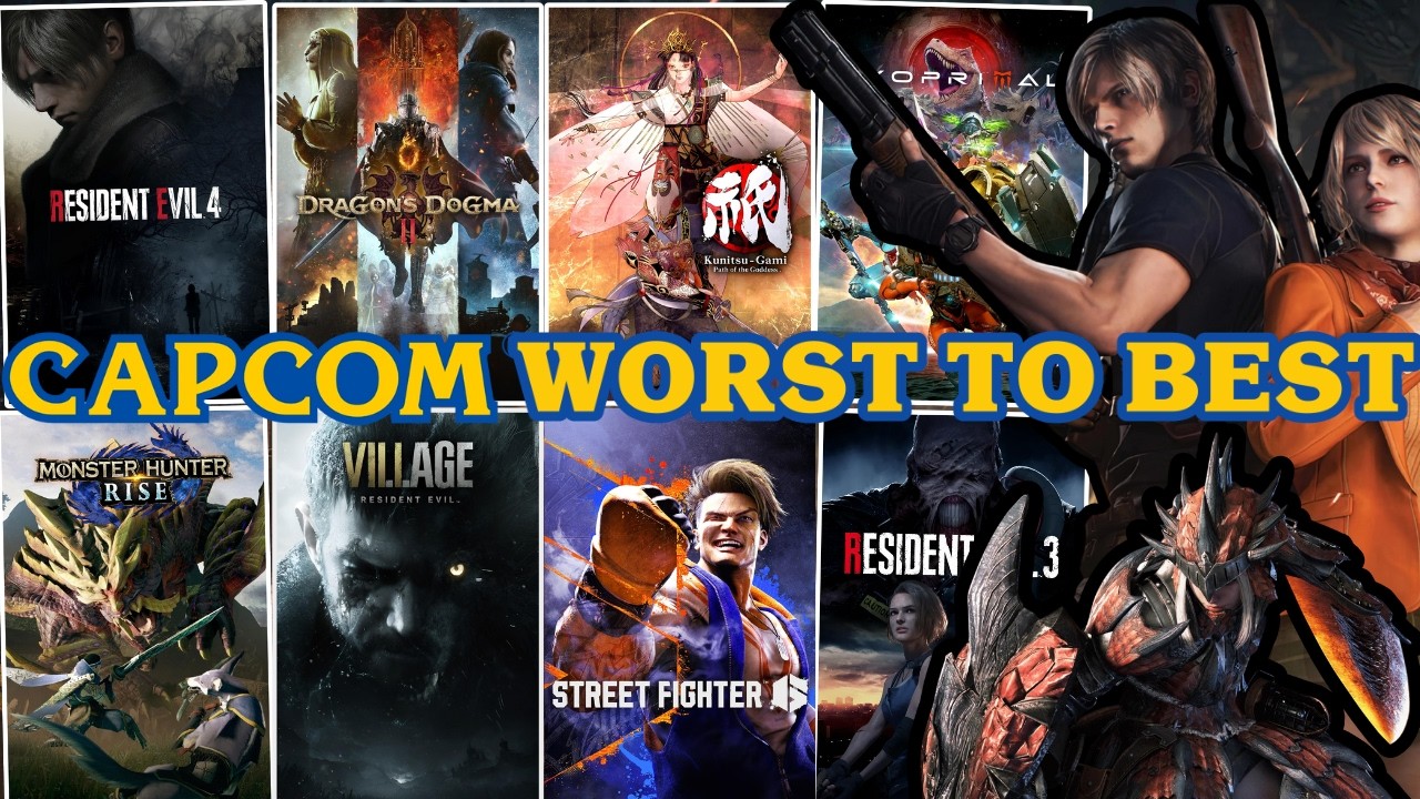 Ranking EVERY Modern CAPCOM Game WORST TO BEST (Top 15 Games!)