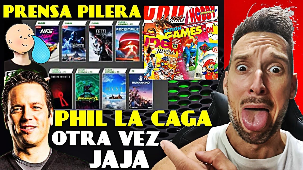 Saselandia la PRENSA PILERA y Phil Spencer hacen el RIDICULO MUNDIAL JUNTOS de la MANO gamefox