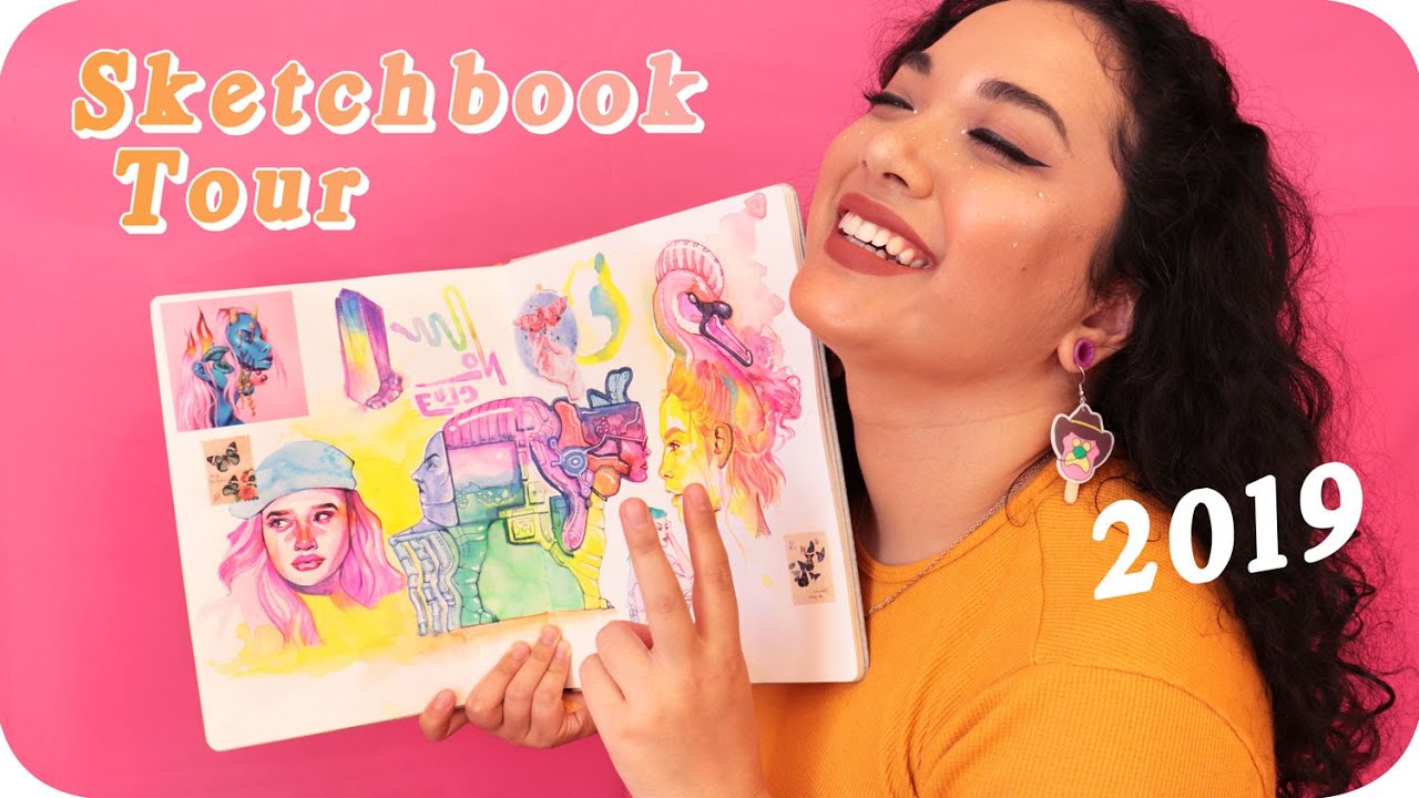 It's Done! Sketchbook Tour 2019!! [Part One]
