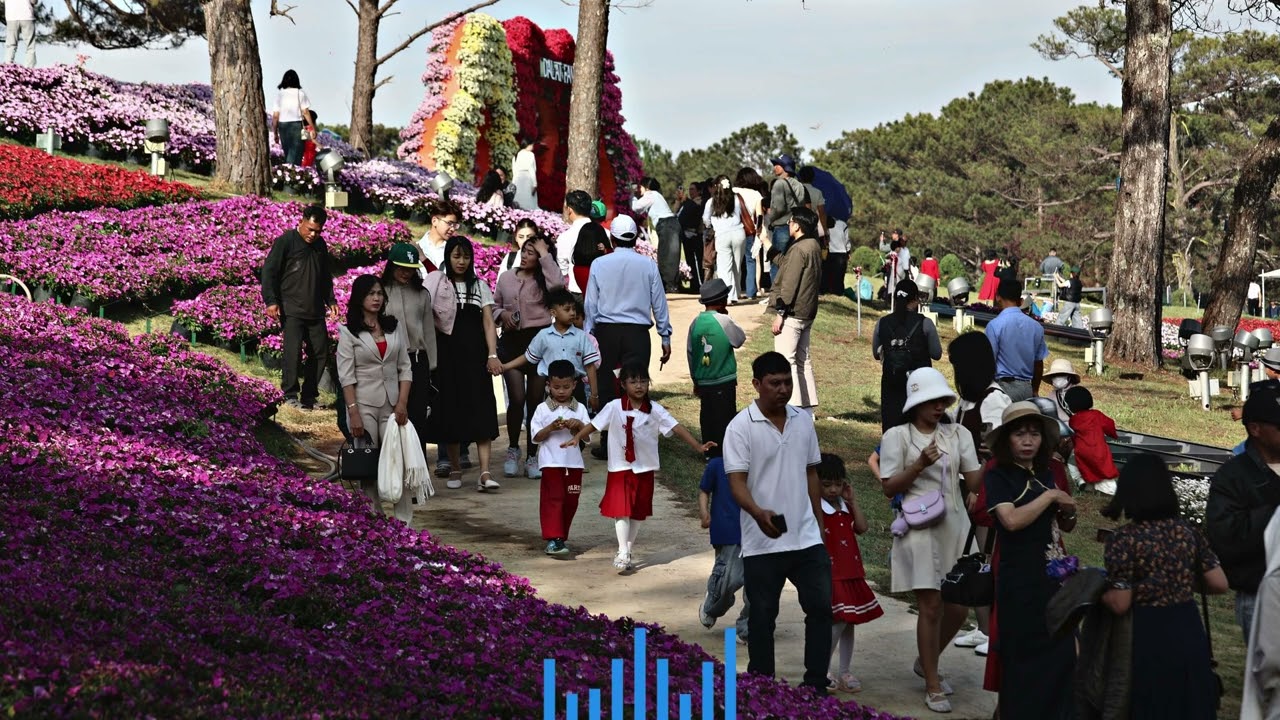 Đà Lạt “thất thủ” Du khách chen kín phố, quán ăn tăng giá 10–20%! #lamdong #dalat