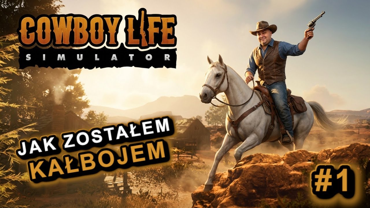 Cowboy Life Simulator #1 Symulator Cowboya na dzikim zachodzie #djarachno