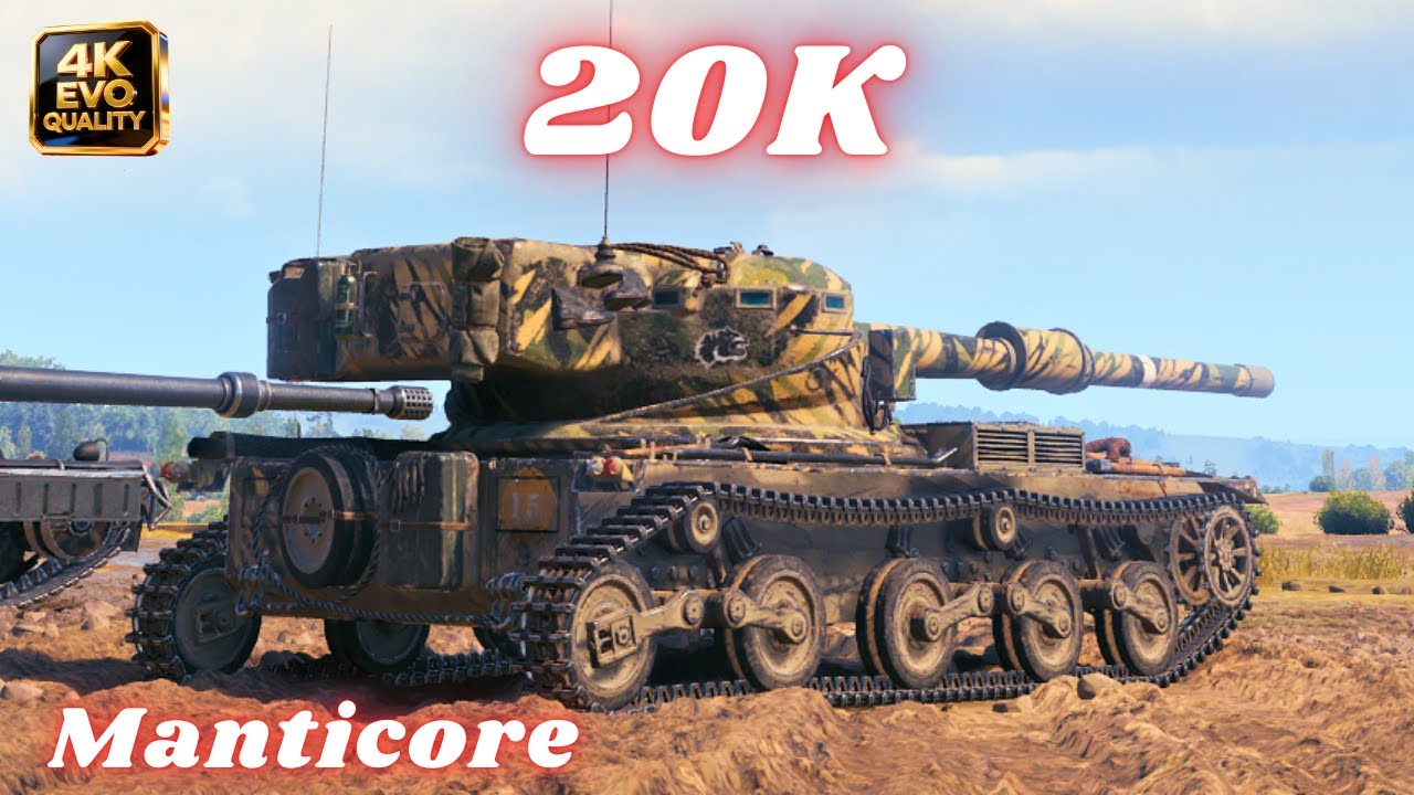 Manticore 20K Spot Damage & Panhard EBR 105 18.5K Spot + Damage World of Tanks
