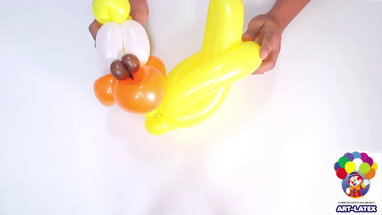 Arte com balões - Pato de balões