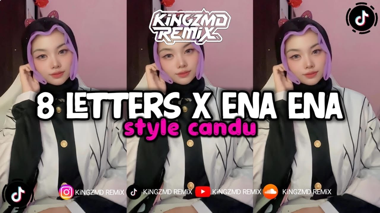 DJ 8 LETTERS X ENA ENA SLOWED REVERB VIRAL TIKTOK TERBARU BY KiNGZMD REMiX 