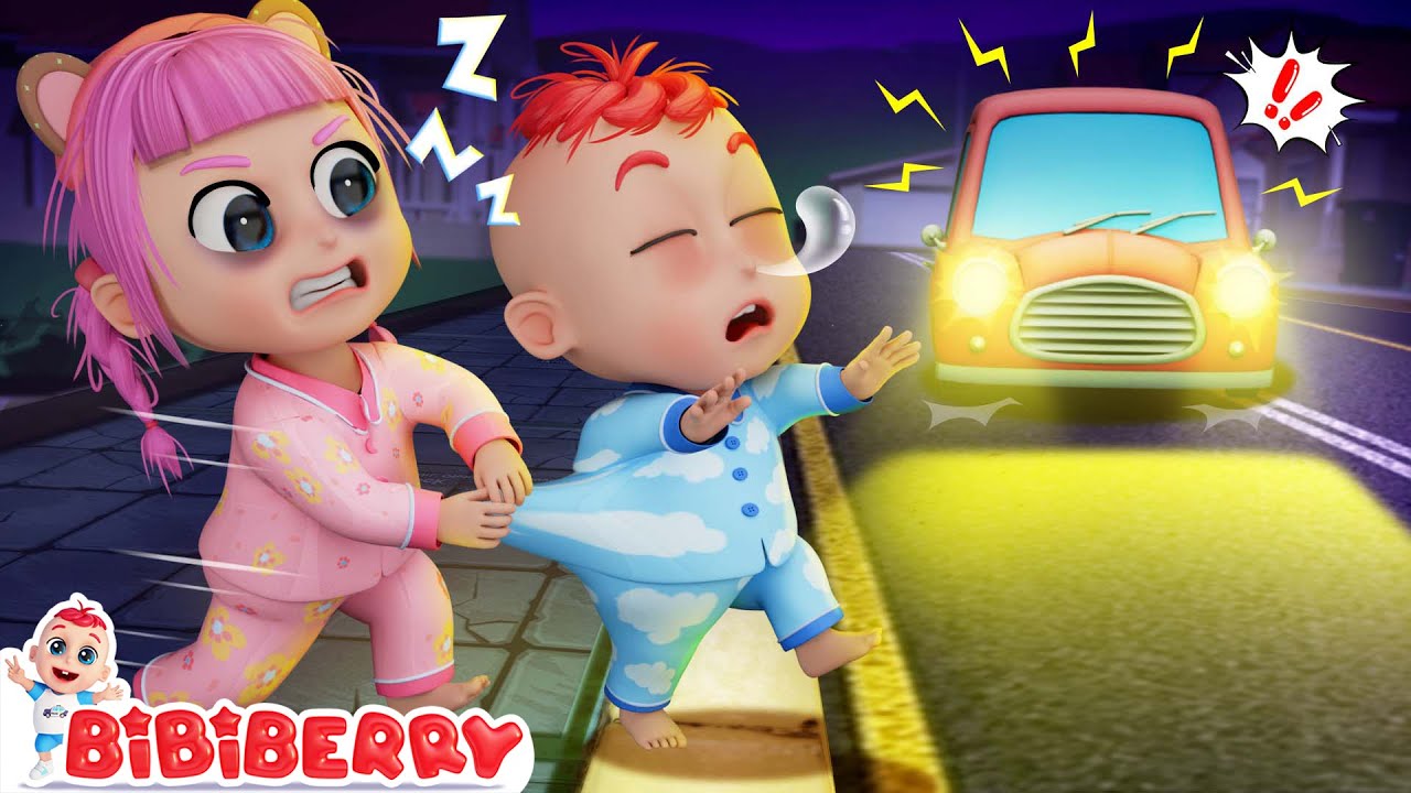 Be Careful with Sleepwalker | Educational Cartoons for Kids | Safety Tips | Kids Cartoon | Bibiberry
