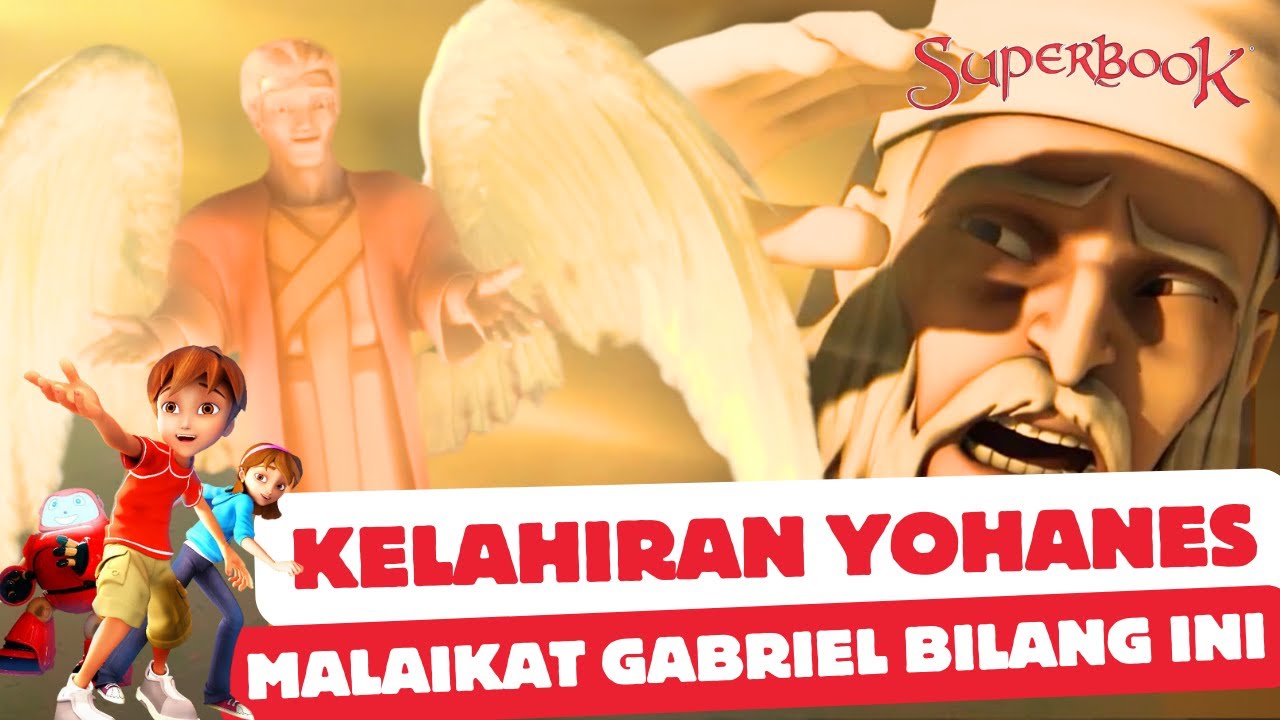 ZAKHARIA BERTEMU MALAIKAT GABRIEL SAMPAI TIDAK BISA BICARA😱 | #superbook