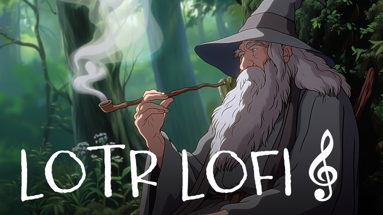 Chill with Gandalf 🧙🏻‍♂️ Lord of the Rings LOTR Lofi Part 2