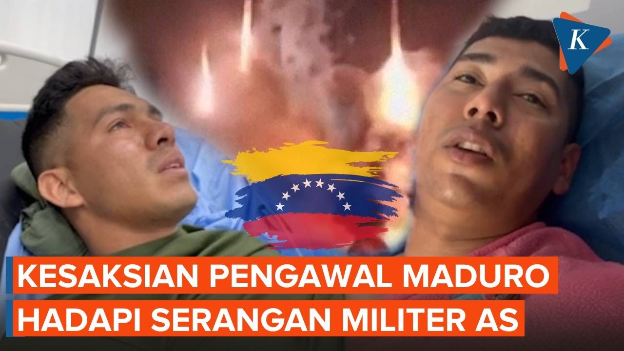 Detik-detik Nicolas Maduro Ditangkap AS, Pengawal: Sebuah Bom Jatuh di Sebelah Saya