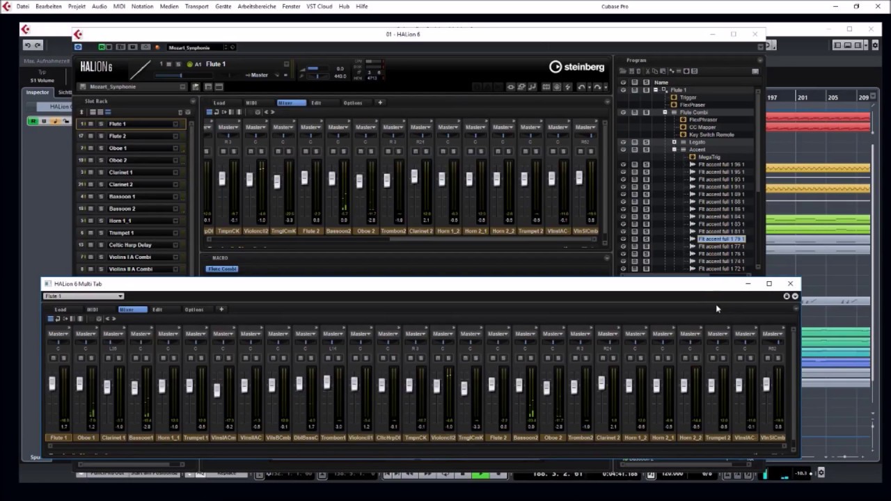 Cubase pro 9, HALion 6, HSO: Bedrich Smetana, The Moldau, Die Moldau