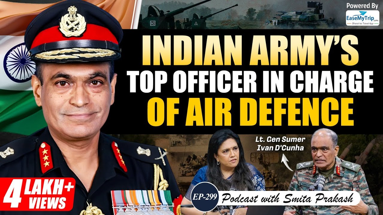 EP-299 | India's Air Defence System, Drone Warfare & Chinese Weapons | Lt. Gen. Sumer Ivan D’Cunha