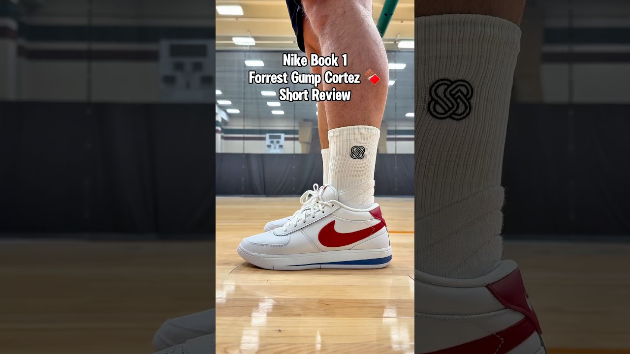 Nike Book 1 &ldquo;Forrest Gump&rdquo; &mdash; performance with a pop culture twist #NikeBook1 #SneakrTweakr #sneakers