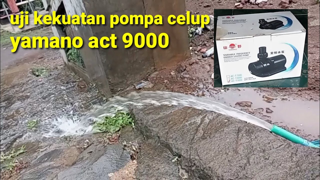 yamano act 9000 tes kekuatan semburan