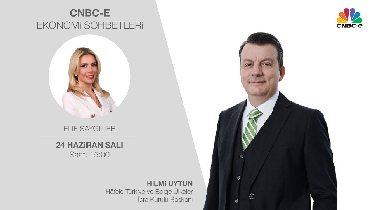 CEO'muz Hilmi Uytun, CNBC-e Kanalının Ekonomi Sohbetleri Programı'nda Elif Saygılıer'in Konuğu Oldu