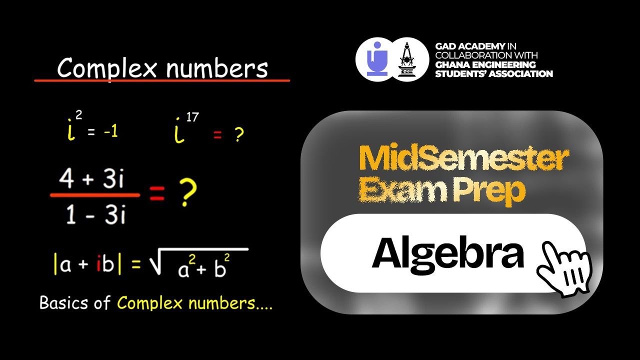 Part 1-Engineering Algebra Exam Prep(Number System, Complex Numbers, Vectors)