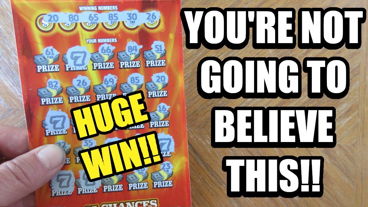 HUGE WIN! My BIGGEST WIN EVER By Far On This Lottery Ticket Scratch Off!!