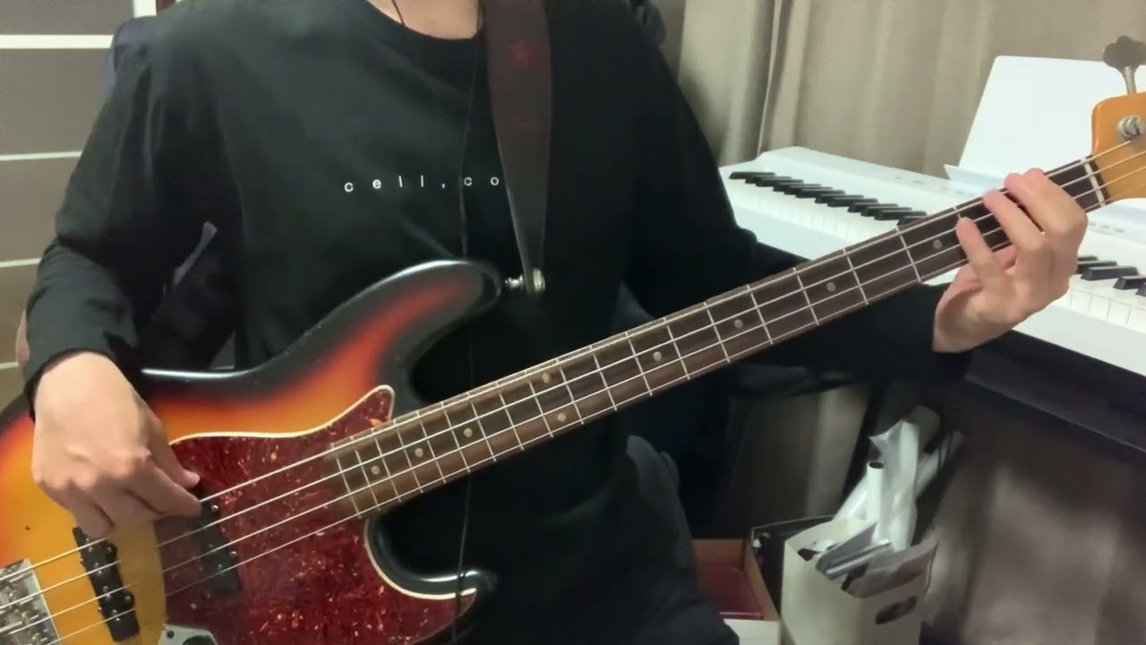 【タブ譜あり】ムーンライトリバース/リーガルリリー (Bass Cover)