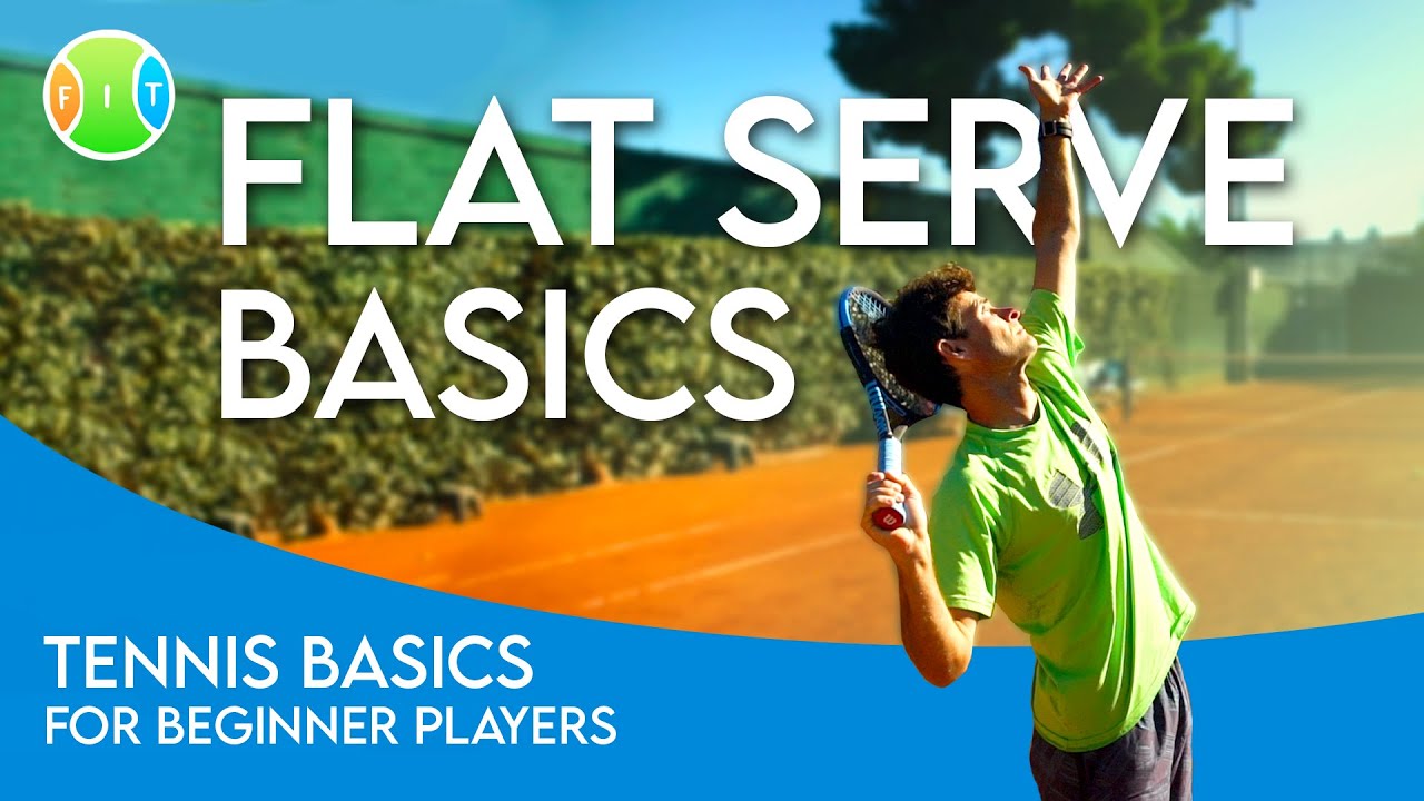 Primera clase para HACER el SAQUE PLANO en tenis 🎾 | TENIS para 🐥 PRINCIPIANTES