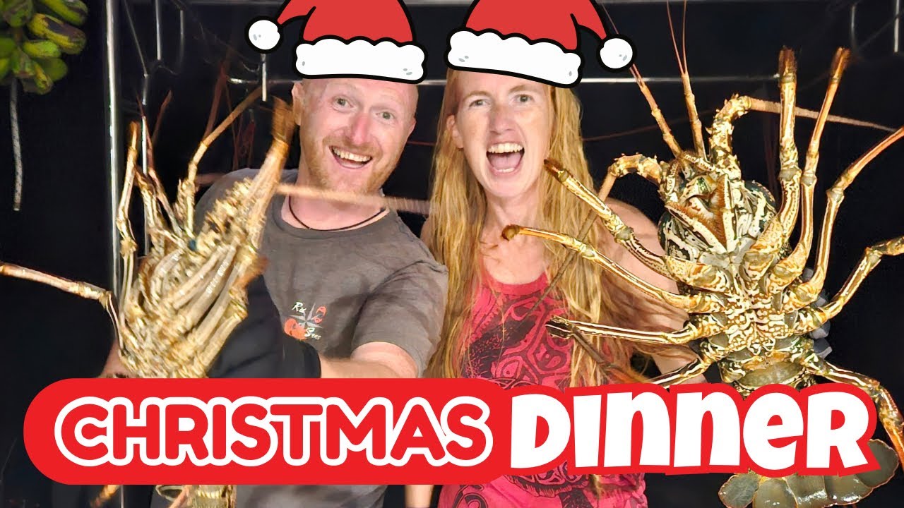 CATCH and COOK lobsters for Christmas Dinner (sailing edition) [RED SEAS]