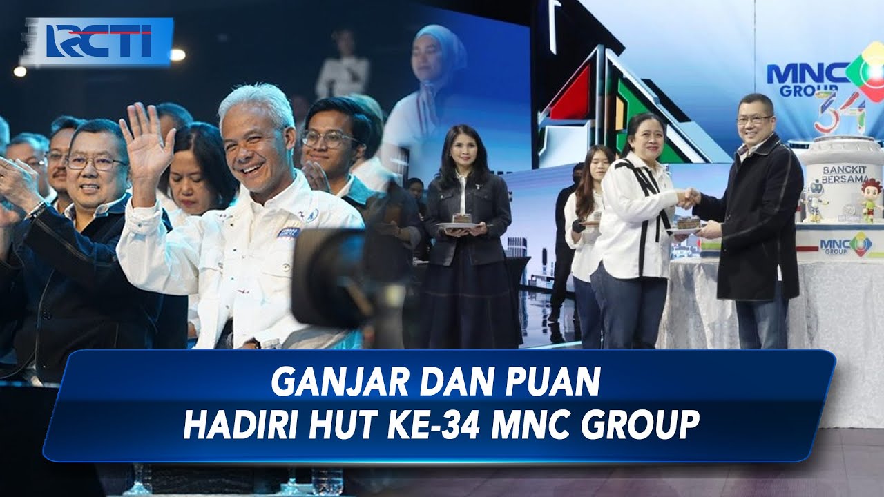 Disambut Hangat Hary Tanoe, Ganjar Pranowo dan Puan Maharani Hadiri HUT MNC Group ke-34 - SIS 20/11