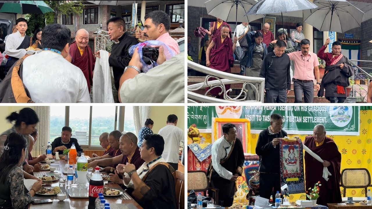 Sikyong Penpa Tsering visit at Tashi jong||aug 2025|| Tibetan vlogger 